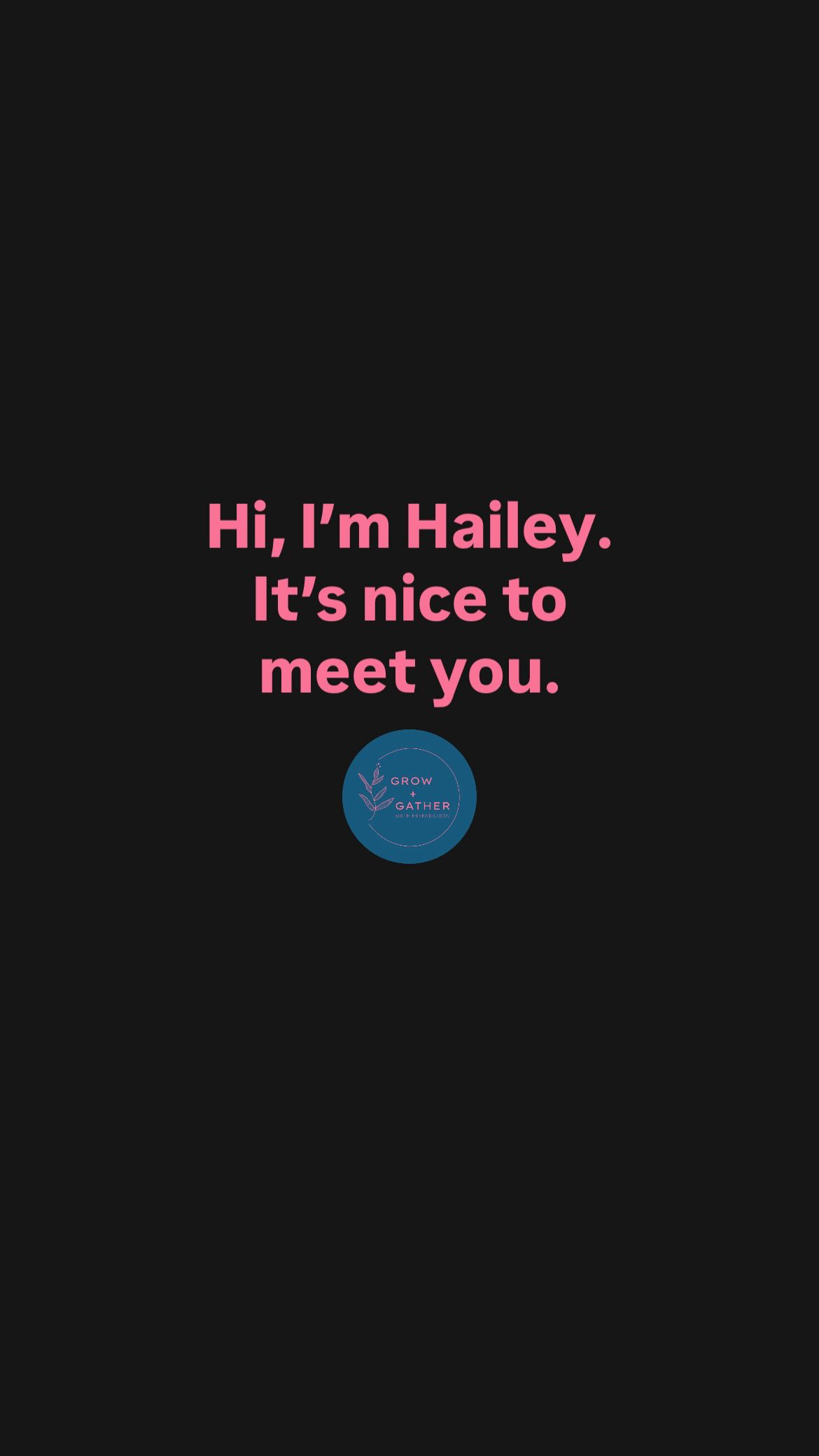 It’s been a while…
Hi 👋
• I’m Hailey (one half of Grow + Gather).
• Mum who craves quiet (but don’t get me wrong, I love a good dance and a sing sesh at the top of my lungs), fresh air, and doing life better.
• Here to support birth prep, but particularly the early postnatal days and recovery.
• MummyMOT facilitator (but with a difference).
• Campervan owner
• Happiest when on a beach (preferably in the sun, but a windy Scottish beach is a very close 2nd).