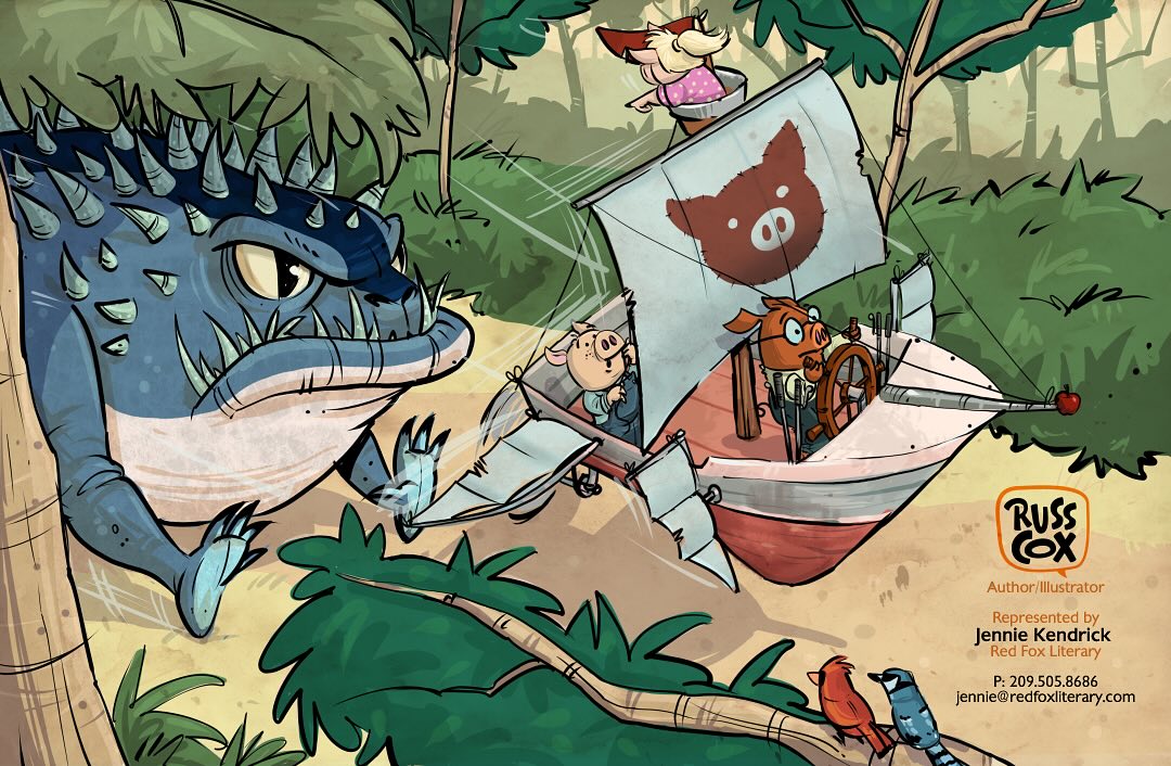 I haven’t done a postcard in ages. Looking for picture books and graphic novel projects. Contact Jennie Kendrick of @RedFoxLiterary.
#kidlitartpostcard #kidlit #kidlitart #charcterdesign #graphicnovels #picturebooks #childrensbooks #childrensbookillustration #illustration #humor #humorus #creatures #coverart