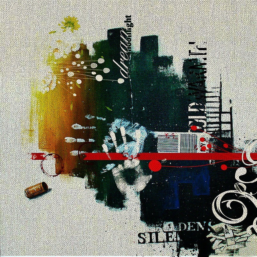 Blast from the past: Another acrylic on canvas. Circa 2008.