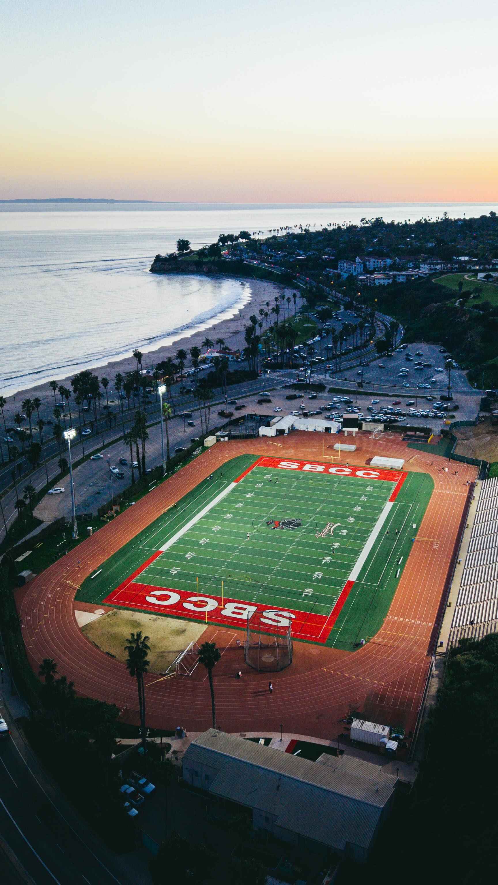If we removed the breakwater today, SBCC’s La Playa Stadium would fall into the sea.
Yes….really.
Not immediately but that land would absolutely be reclaimed by the mighty Pacific because it’s built on sand & sediment pileup from “Littoral Drift”.
Littoral drift is basically a river of sand that flows parallel to the shore. In 1929, construction of the breakwater significantly disrupted this river, acting as a dam, and sand & sediment piled up behind it.
They started to notice significant buildup after just a few years, and decided to build after 2-3 decades of accumulation.
Littoral Drift is also why we have to dredge the harbor multiple times per year. See my linked reel for more info on that
🎥: @sineadsantich