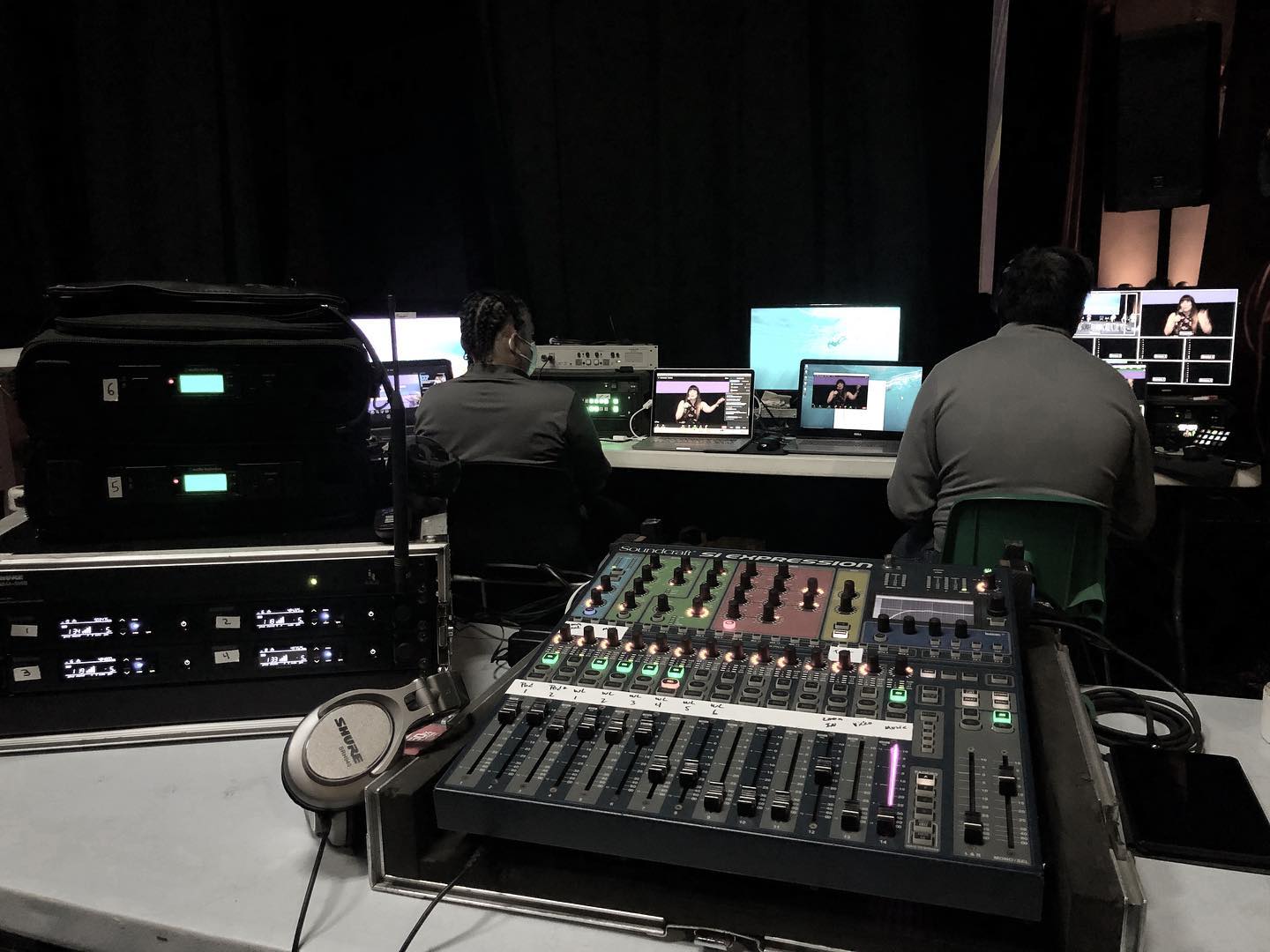 Little by little we are coming back. Always being #covidsafe. Partnering today with Corporate Events Solutions #streaming #corporatemeetings #audiovisual