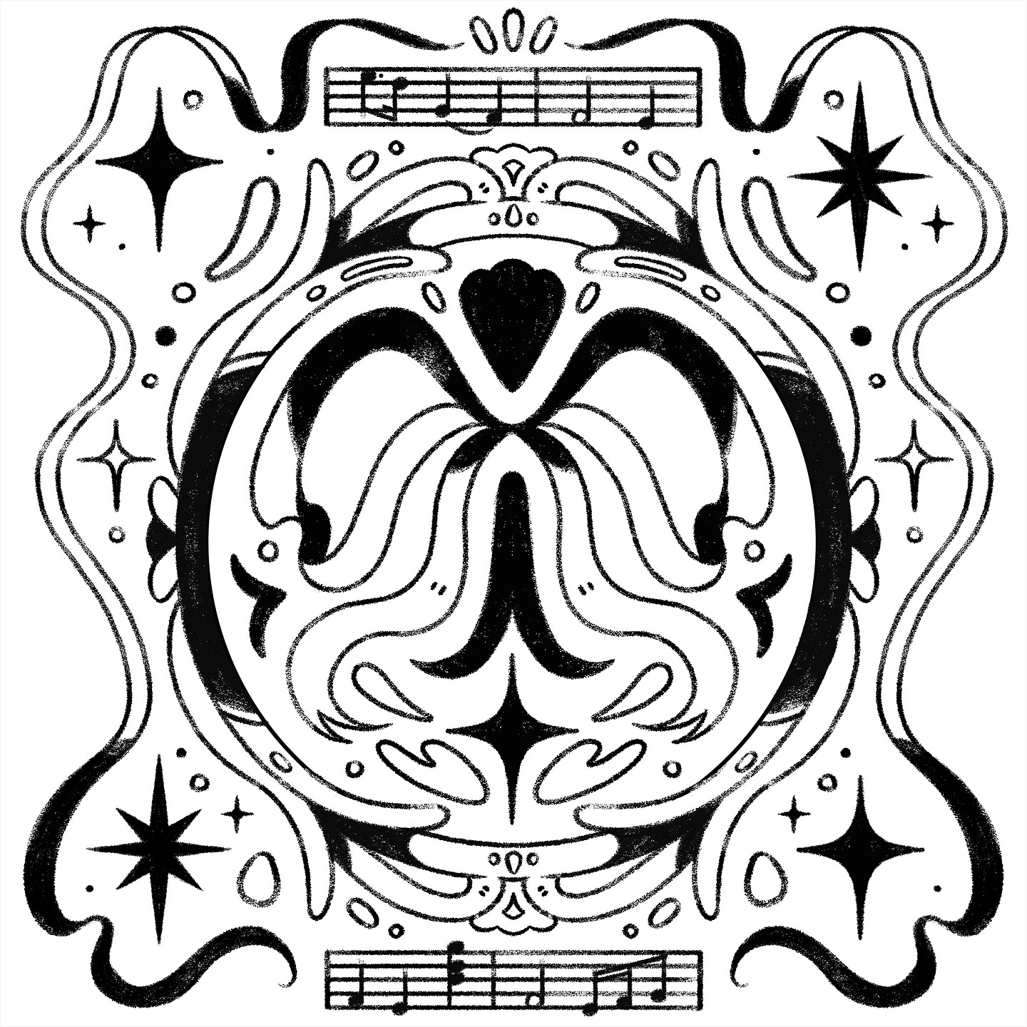 🖋₊˚⊹ studying art nouveau tiles to escape creative block purgatory