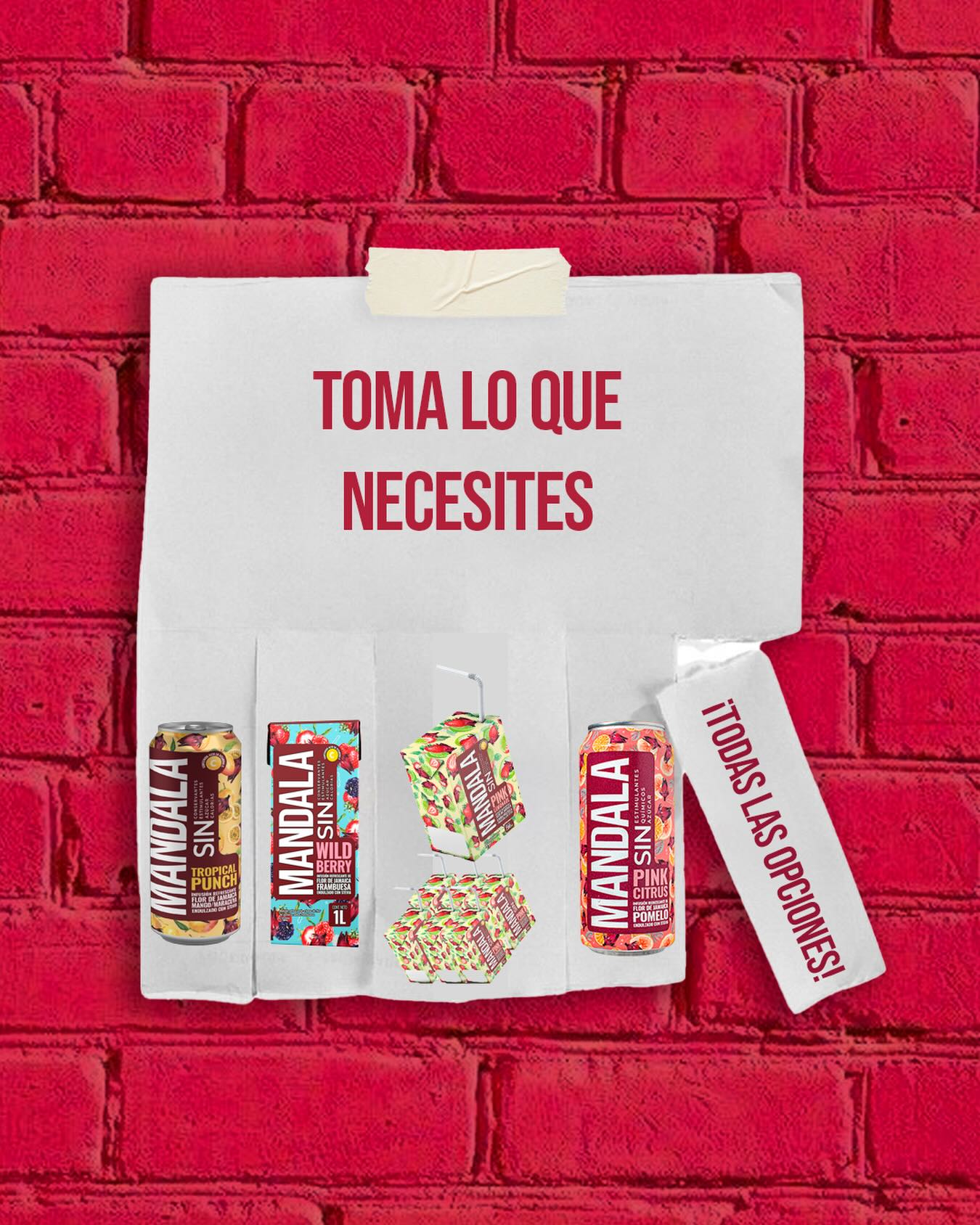 Toma uno… o todos😅🤭