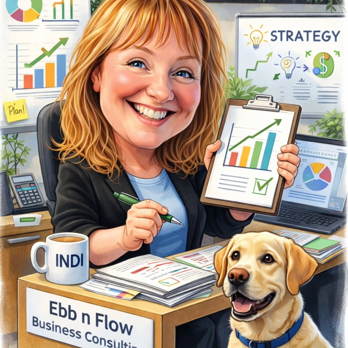 Have a beautiful Sunday! đ
#aicaricature
#sundayvibes
#SmallBizSupport
#ebbnflowbusinessconsulting