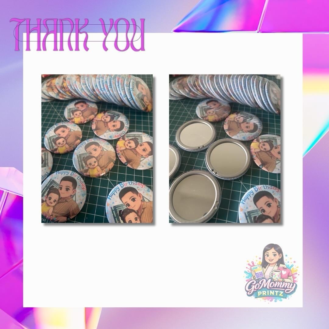 PROOF OF ORDERS 🌸
Thank you for letting us play a small part in your special occasion. We are so honored you chose our customized pocket mirrors to capture these memories. Seeing our work in your hands is the best reflection of why we do what we do!
Message us for your orders and quotation ❤️
TikTok: _gomommyprintz
Instagram: _gomommyprintz
Facebook: GoMommy Printz
📍 Batangas City
