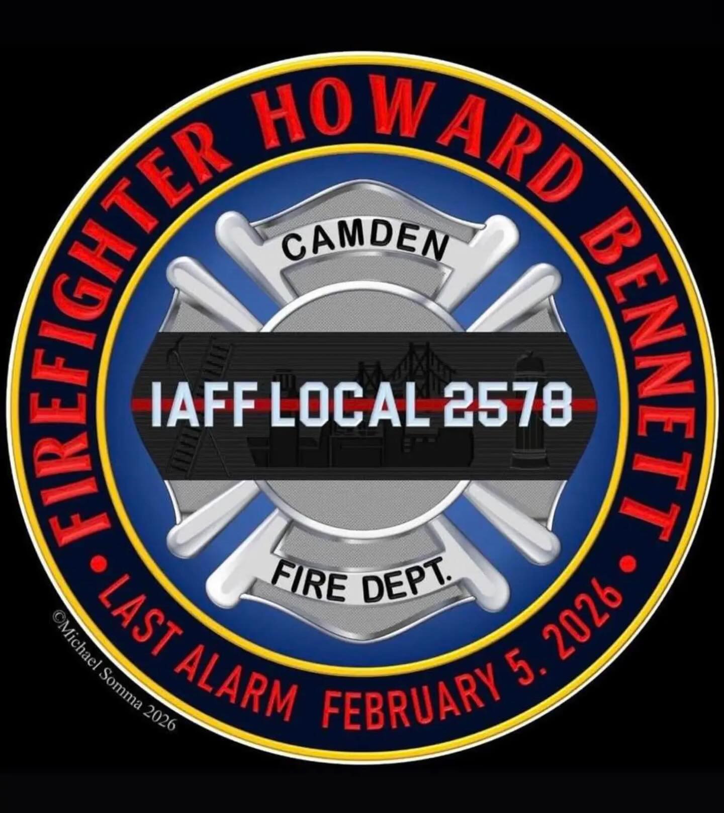 Rehab 13 extends heartfelt condolences to the family and friends of one of Camden’s finest who lost his life recently - Howard Bennett. May God rest the soul of this hero. Rest easy, brother. We’ll take it from here.