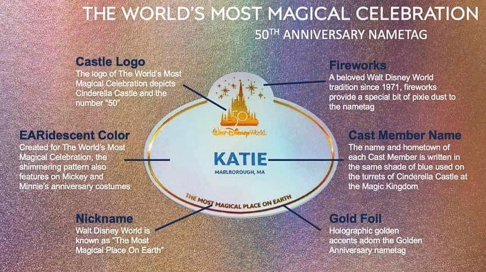 An amazing graphic explaining the new 50 Year Anniversary name tags for the World Most Magical Celebration.
What are your thoughts ?
🏷🏰🐭🎆
#disneycollegeprogram #disneycollegeprogram2021 #disney #waltdisney #waltdisneyworld #disneylife #disneyjobs #flamingocrossings #dcp #dcp2021 #dcp2020 #dcphotographer #dcp2020 #castmember #disneycastmember #orlando #florida #disneycareers