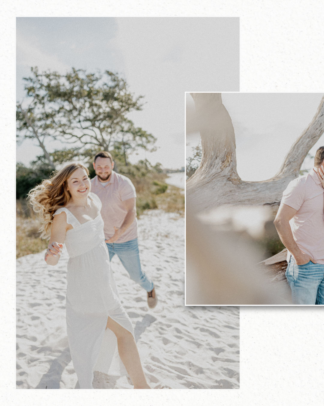 Engaged looks good on Kayla & Marshallāespecially by the water. These two were so much fun to capture. They truly are naturals in front of our lens. Counting down the days until their big day in October!