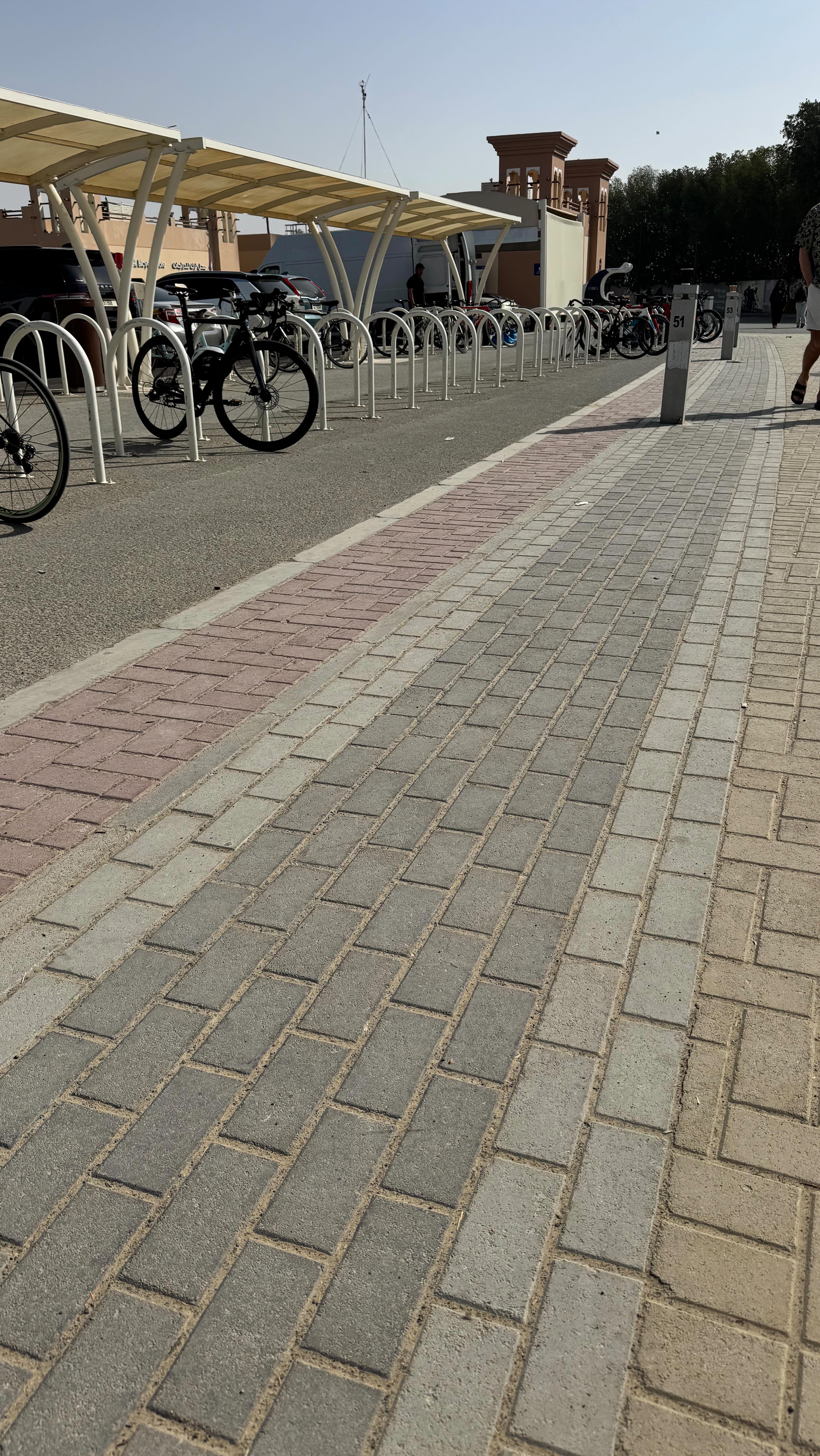 Pavers can used for defining tracks, dedicated areas, demarcation and much more. #pavers #mayurdynamic #floor #concrete