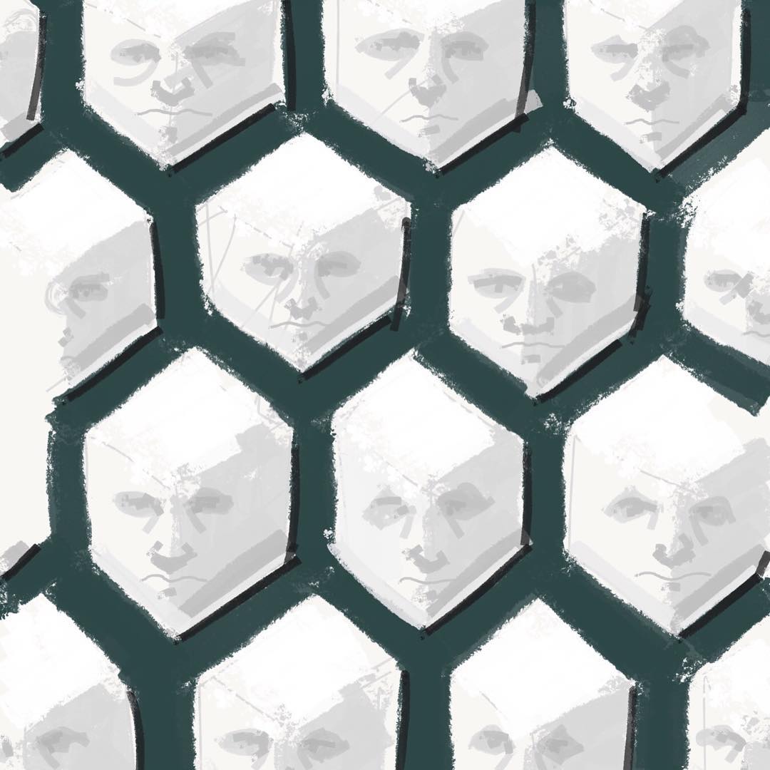 A quick 5ish minute speed sketch.
#digital #paint #sketch #sketchbook #ipadsketch #drawing #geometric