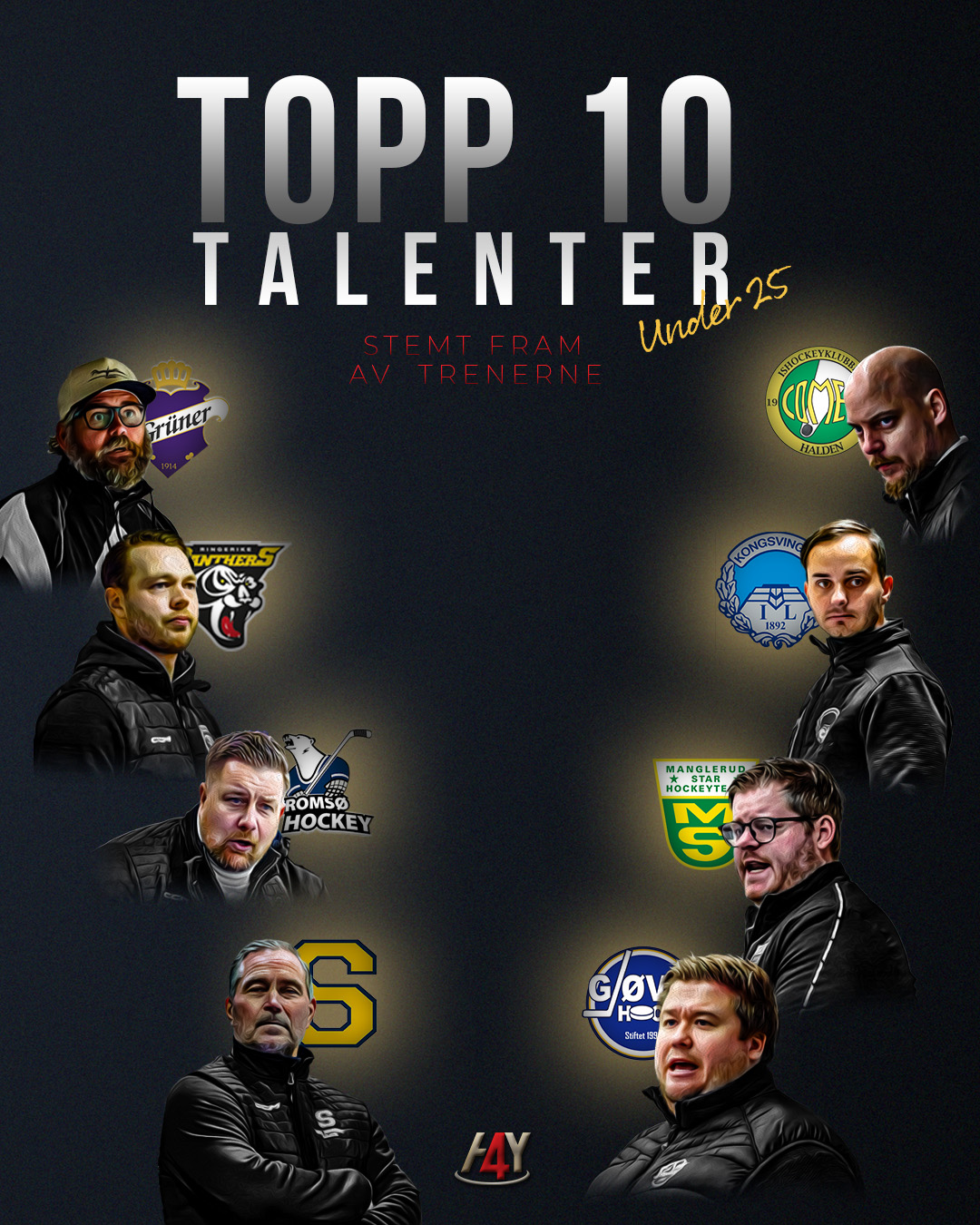 TRENERNE HAR TALT! 🗣️🏒
Hvem er egentlig de 10 største talentene i 1. divisjon? Vi kuttet ut all synsing og lot hovedtrenerne bestemme.
Resultatet er en ærlig og brutal liste over ligaens fremtid. 📊 Topp 10 avsløres snart her på Hockey4You, men først varmer vi opp med "Best of the Rest".
Tre spillere (fra Gjøvik, Grüner og Tromsø) havnet akkurat utenfor listen med lik poengsum. Hvem er de? 🤔
📲 Les hele saken via hockey4you.no
#2hockey #hockey4you #norskishockey #norskhockey #1div