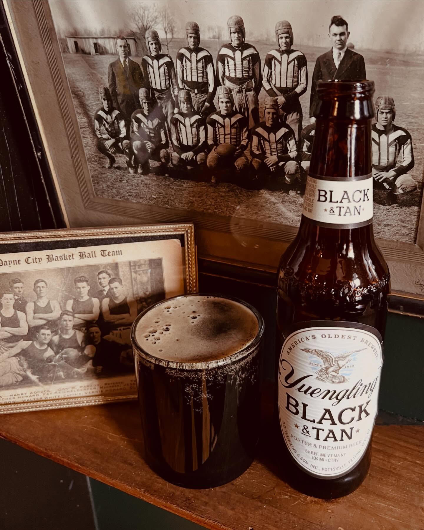 It’s clearly Black & Tan weather! Come visit!! Open Thursday-Saturday at 5 pm.