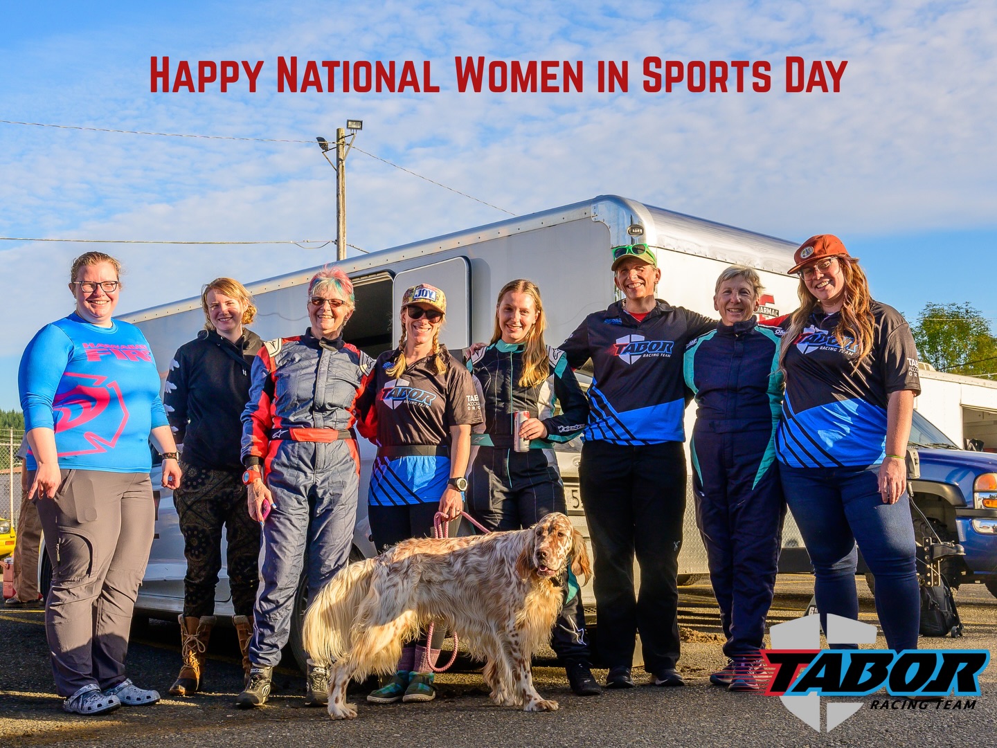 Drivers, co-drivers, engineers, service crew, leaders, women belong in every part of rally. Proud to be a team made up of over 30% women. Happy National Women in Spots Day! đȘđđ
#TeamTabor #NationalWomenInSportsDay #ararally #stagerally
