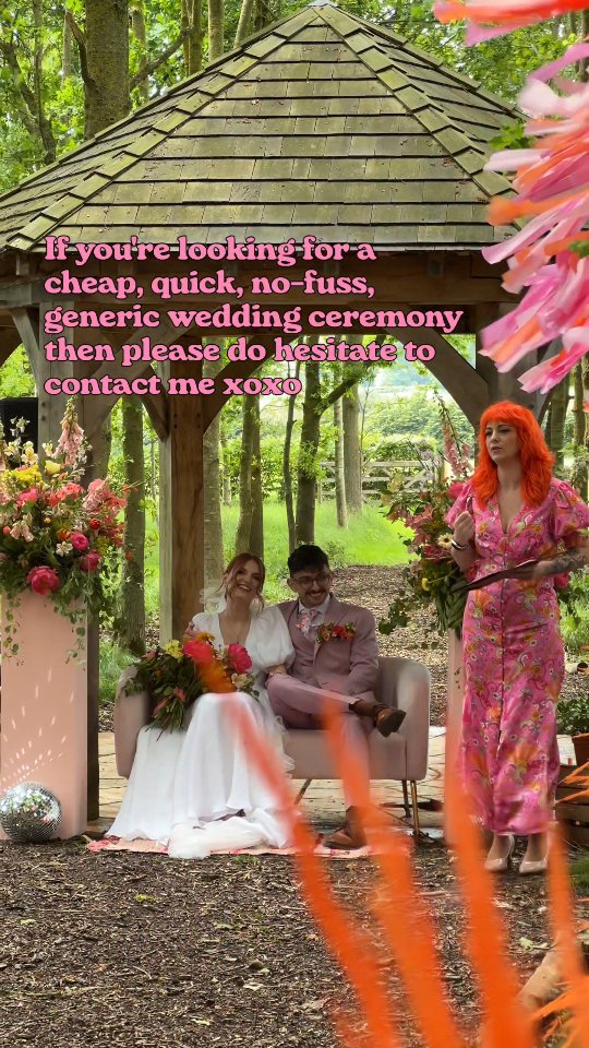 It's a no from me, thanks all the same.
But if you want someone with experience, creativity, and a commitment to making your wedding ceremony the best and most memorable part of your day, I'd love to hear from you ๐
#weddingcelebrant #weddingceremony