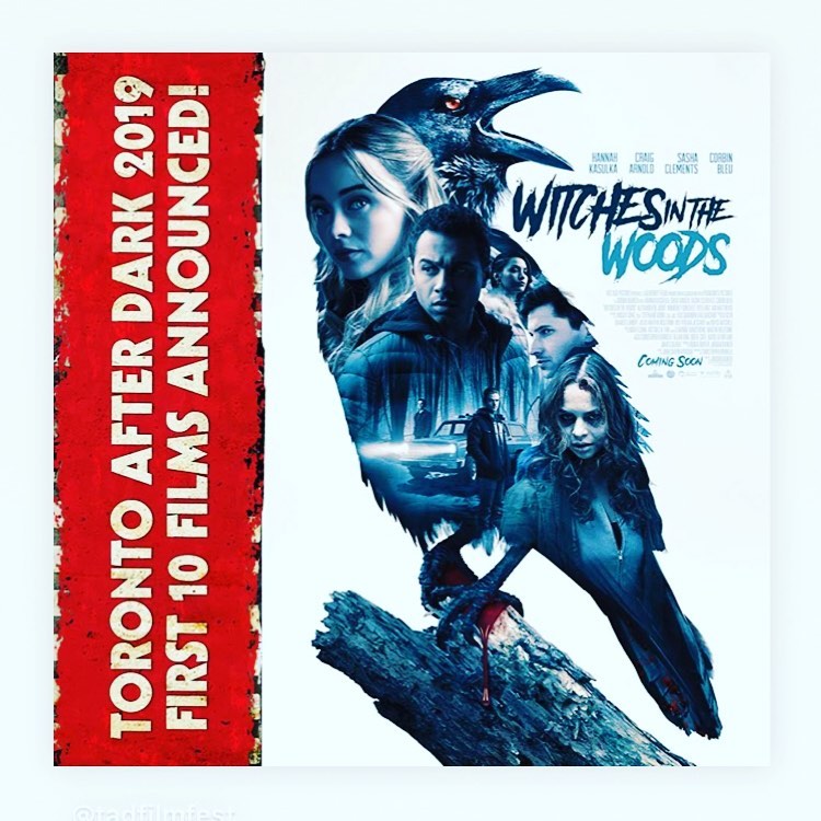 Who’s comin? Link to tickets in @barkervision and @tadfilmfest profile. Toronto. October 17th at 9:30pm at Scotiabank Theatre. @gearshiftfilms #witchesinthewoods.