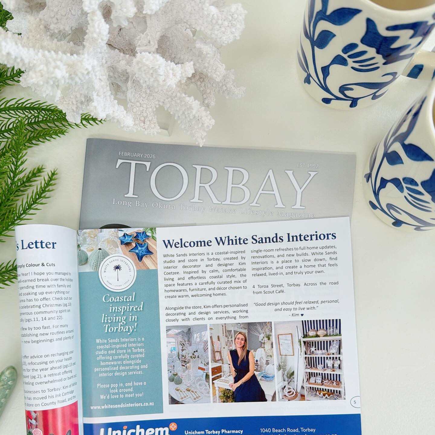 If you spot this month’s Torbay Magazine, have a peek at the White Sands Interiors feature 🤍
Two months open and loving being part of the Torbay community.
#torbaymagazine
#white_sands_interiors
#home_decor