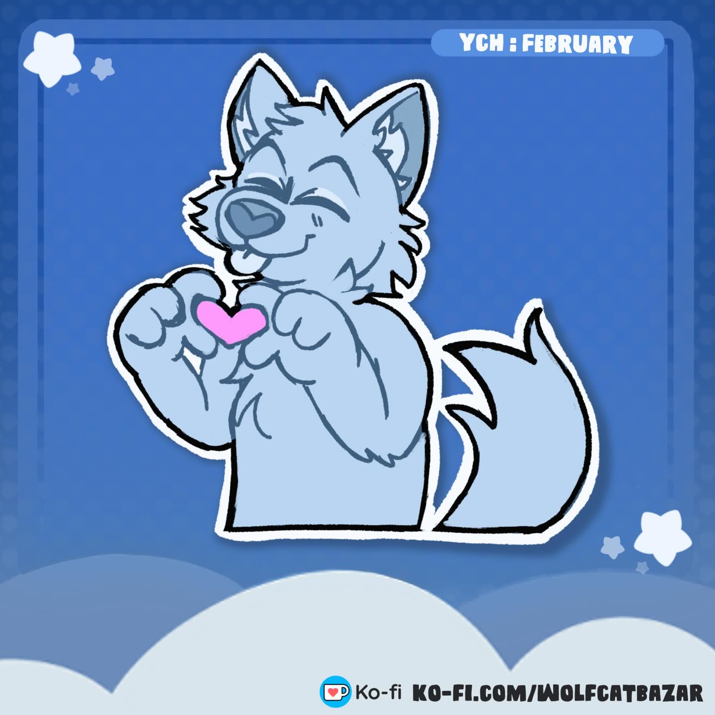 Pour le papa tiers sur mon ko-fi
ko-fi.com/wolfcatbazar