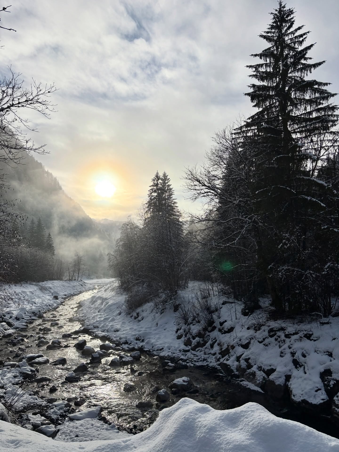 Une semaine ressourçante à la montagne 🏔️ une nature magnifique, un endroit féerique et énergétique que j’aime tant 💛
Mon moment préf : me rouler dans la neige comme une enfant ✨