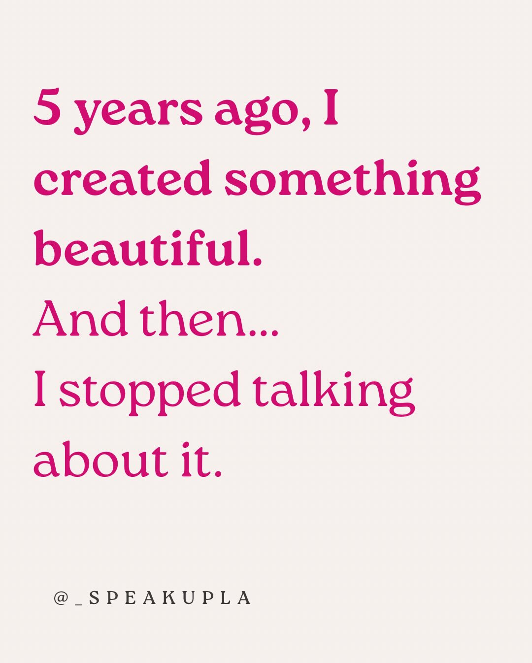Five years ago, I created something I was so proud of and then life, fear, and uncertainty took the mic.
This Black History Month, I’m choosing courage.
I’m honoring the stories I almost kept hidden.
And I’m finally letting my full self be seen.
Thank you for being here and being on this journey with me. More to come 💕✨
#speakupla #blackhistorymonth #tellingourstories #HBCUPride #legacyinthemaking