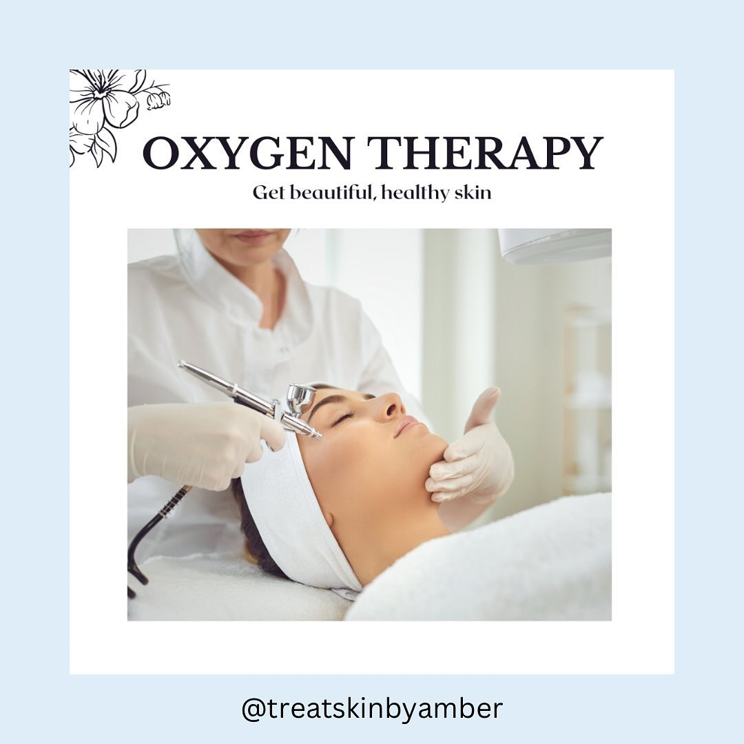 With age, the oxygen levels in our skin naturally decline, which contributes to dehydration, laxity, uneven skin tone, wrinkles and fine lines. Oxygen therapy is used to detoxify skin, unclog pores, and create a smoother, brighter complexion. Oxygen is included in all my Custom Facials, DM me for more info or click link in bio to book!
#oxygentherapy #skinhealth