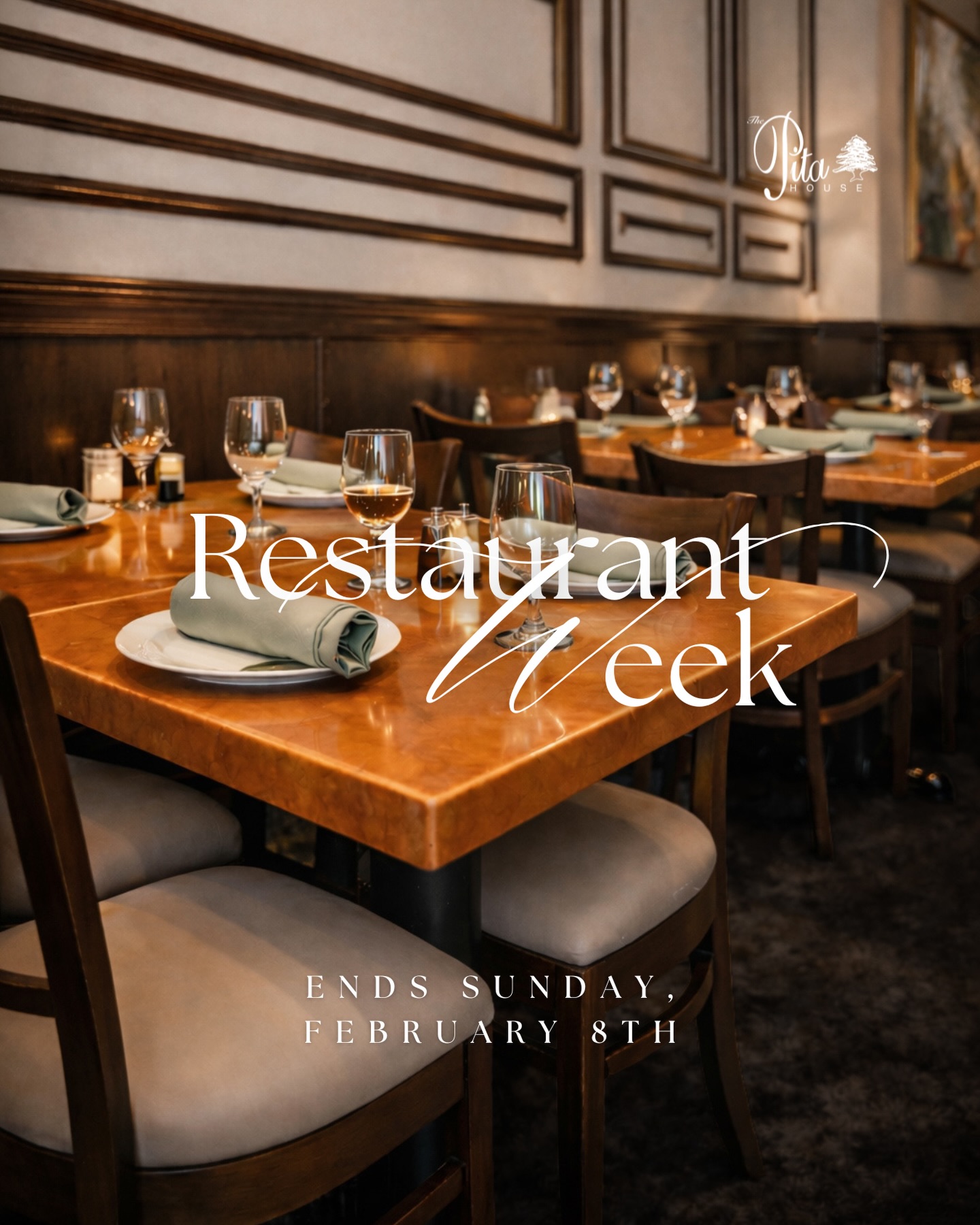 ✨ Restaurant Week is almost over ✨
You’ve got 3 more days to indulge in your favorites at The Pita House. Elevated Lebanese flavors, cozy luxury vibes, and a menu you don’t want to miss.
Ends February 8. Yalla, let’s eat! 🍽️