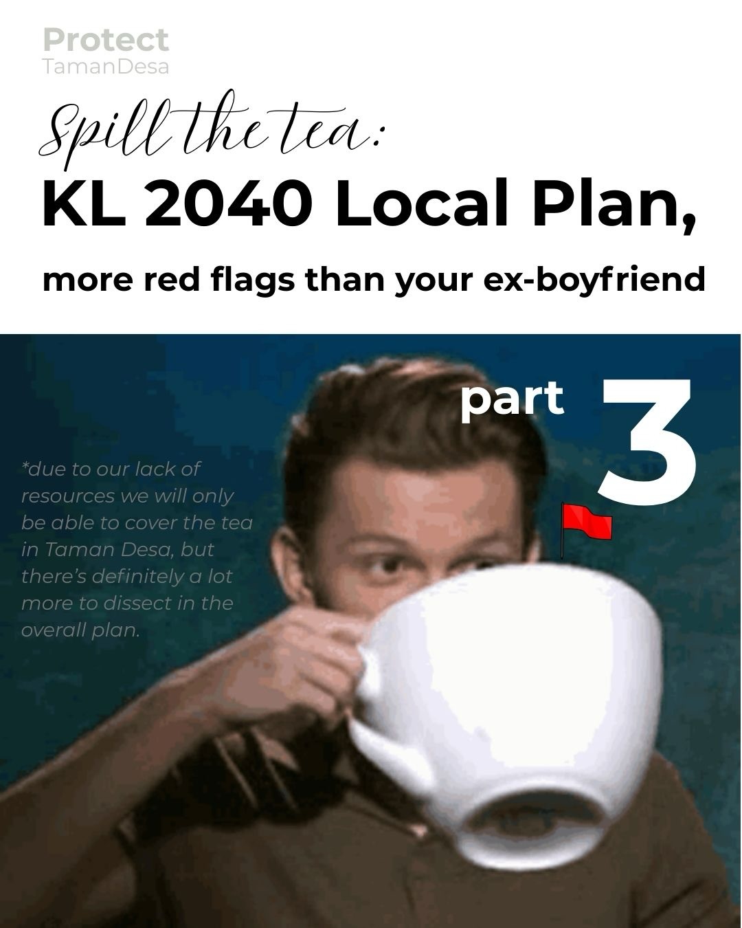 Happy Thursday, everybody! Can I interest you in a spot of tea by the pond? โ๏ธ
.
We are still collecting funds to protect our playground and police station land, please donate below if you believe in conservation of green spaces for all!
๐๐ฐ๐ฐ๐ผ๐๐ป๐ ๐ก๐ฎ๐บ๐ฒ: Thomas Philip (Client Account)
๐๐ฐ๐ฐ๐ผ๐๐ป๐ ๐ก๐ผ: 5147 2130 0757 (Maybank)
๐ฃ๐ฎ๐๐บ๐ฒ๐ป๐ ๐ฅ๐ฒ๐ณ: Protect Taman Desa
๐ฃ๐ฎ๐๐บ๐ฒ๐ป๐ ๐๐ฒ๐๐ฎ๐ถ๐น: Your name (optional)
.
#ProtectTamanDesa #TamanDesa #KualaLumpur #ProtectPublicLand #tamandesaplayground