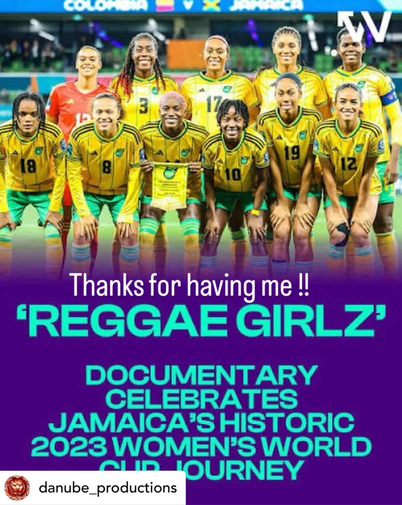 Thanks @danube_productions and @magnusfiennes for having me! Can’t wait to see this amazing film