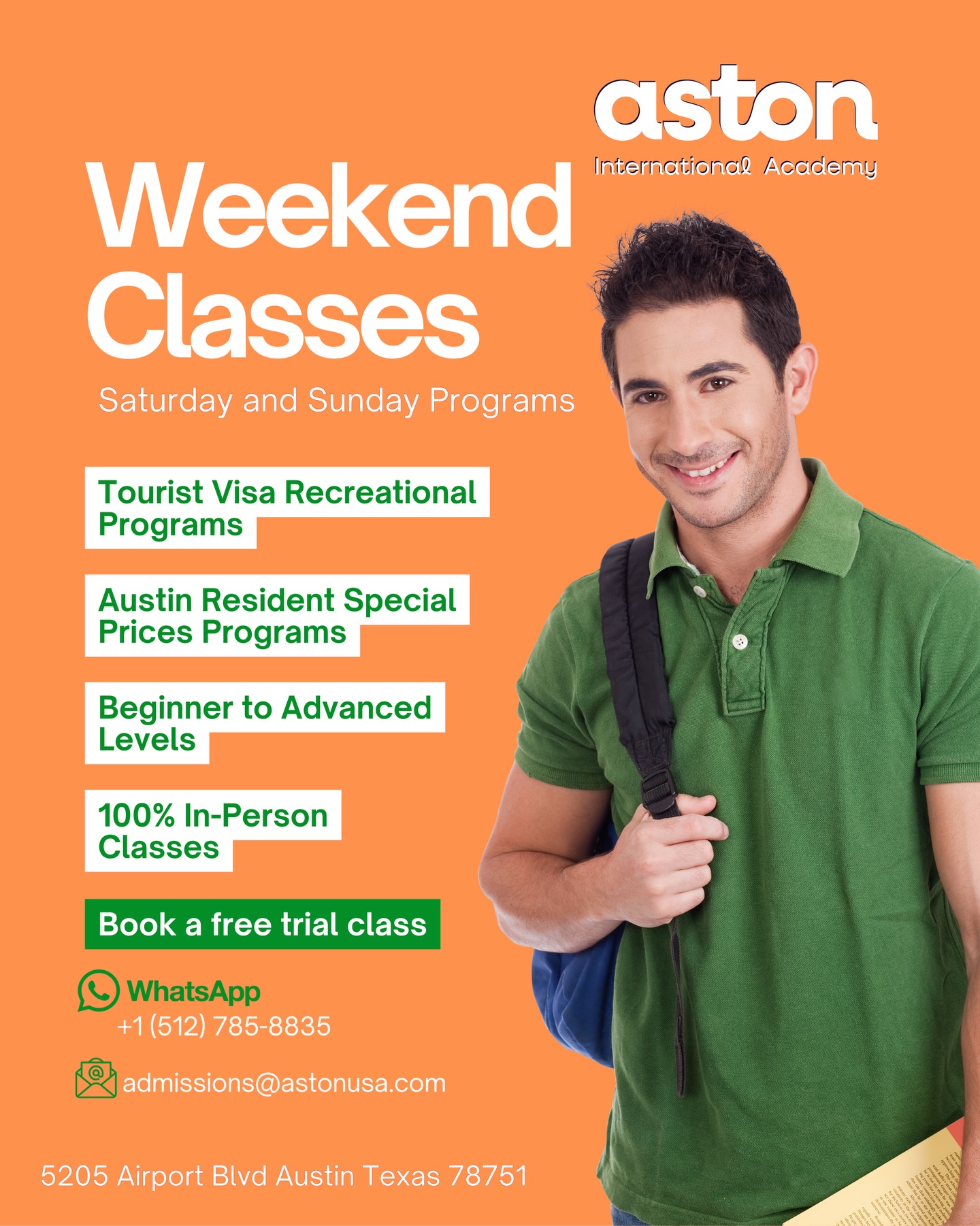 Sign up now! www.astonusa.com