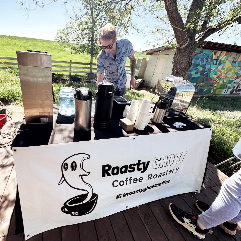 A city Ghost travels to @metacarbonfarm to help out those who contribute the most