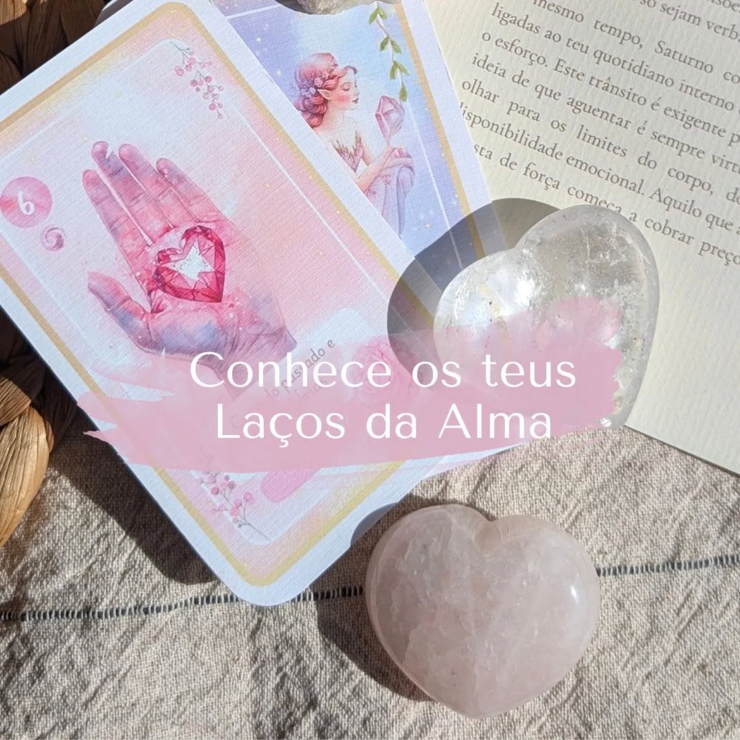 No mês do amor, propomos que realizes connosco a tua leitura de Laços da Alma ✨ numa combinação de técnicas entre as quais a numerologia e a astrologia percebe o que te prende, os padrões que te perseguem, o que precisas de valorizar.
Cura, liberta, organiza e orienta o teu campo amoroso, com orientações precisas, uma leitura consciente, cristais e uma meditação em audio ♥️
Este mês com 15% desconto porque mereces 🙏🏻😌
Em exclusivo em www.jami.pt ❇️
#amor #astrologia #tarot #coracao #saovalentim