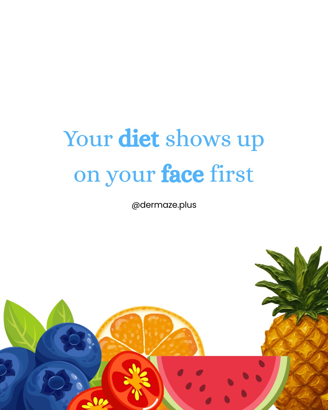 Skincare doesn’t start on your shelf. It starts on your plate 🍽️