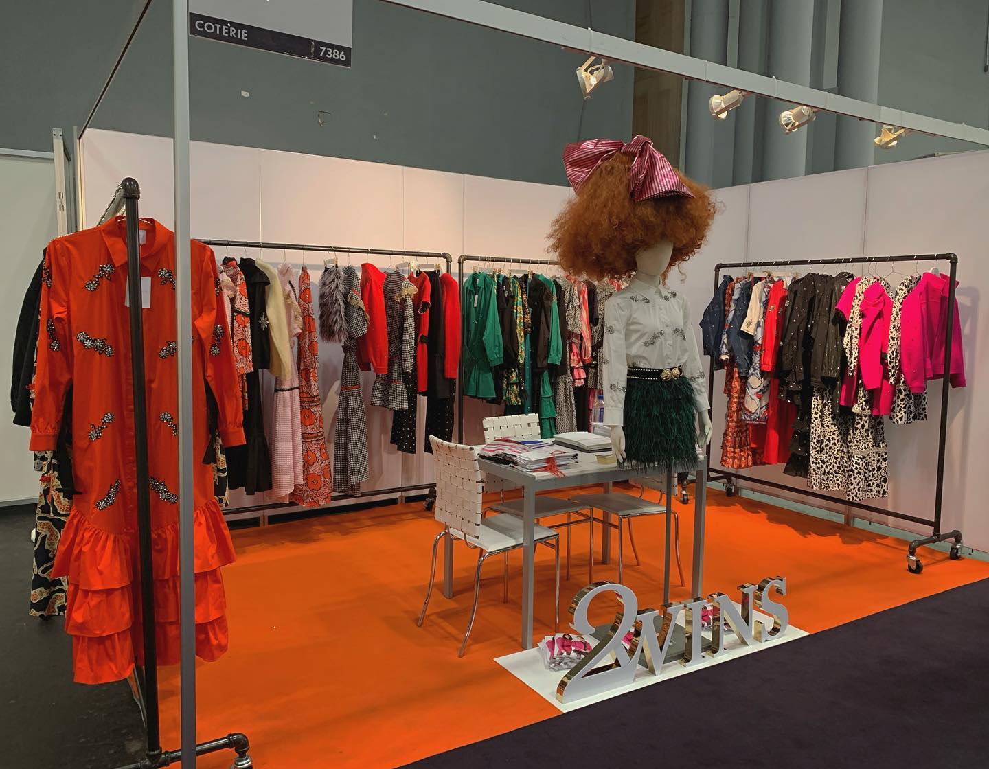 #tradeshow #tradeshowdisplay #displayservices #mkdisplays #2wins #coterie #javitscenter #nyc