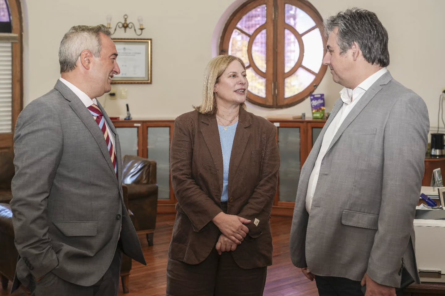 Hoy acompañé al Fiscal de Estado a inaugurar el año de fiscalía.