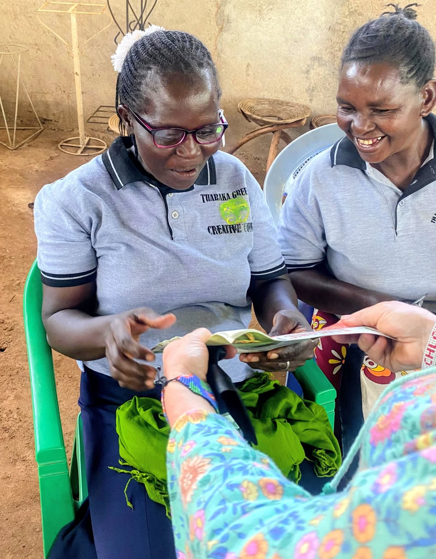 Thank you so much to everyone #petersfield who donated glasses, cases and cleaning cloths 🤍
Because of your generosity, we’ve handed out 170 pairs of glasses, restoring eyesight where there is no access to opticians.
Being able to see clearly is vital for their crochet and weaving work — and the joy on their faces said everything. They were absolutely overjoyed 🫂🙏💖