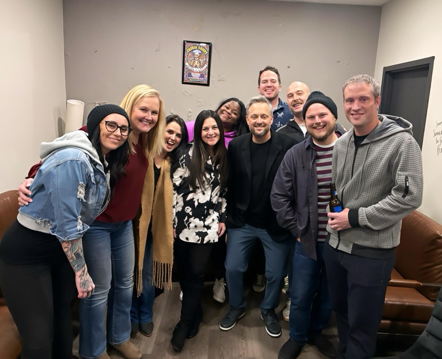 Wow— God is so cool! I got to perform at the Nateland Live show in Nashville last night with some amazing friends at a sold-out show — and I met Nate Bargatze in the green room!! So wild!!!