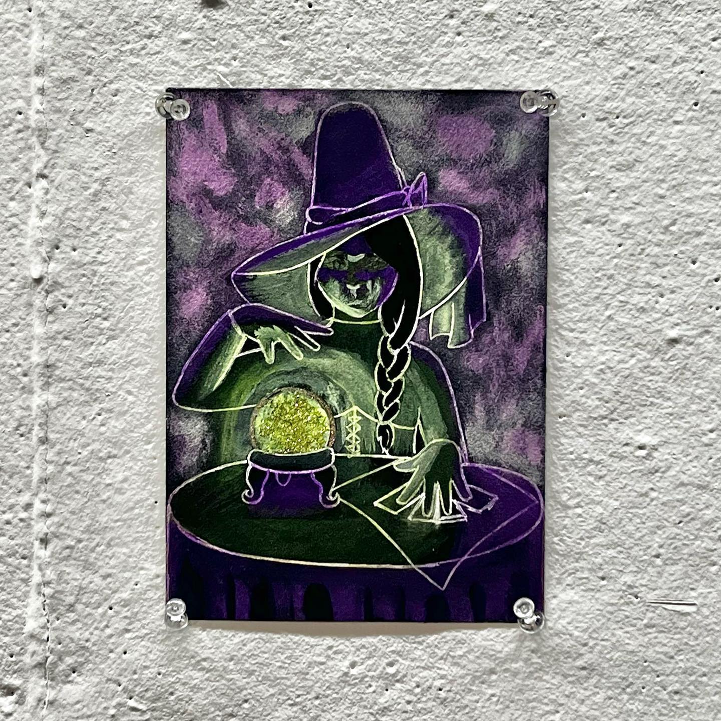 The Fortune Teller
#art #artist #fineart #fantasyart #mixedmedia #mixedmediaart #watercolor #gouache #metallicpaints #glitterart