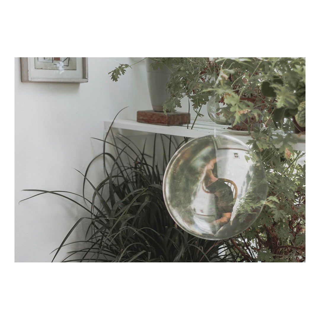 #kettlesyard #cambridge #reflection #houseplants #glasspendant #placephotography #senseofplace
