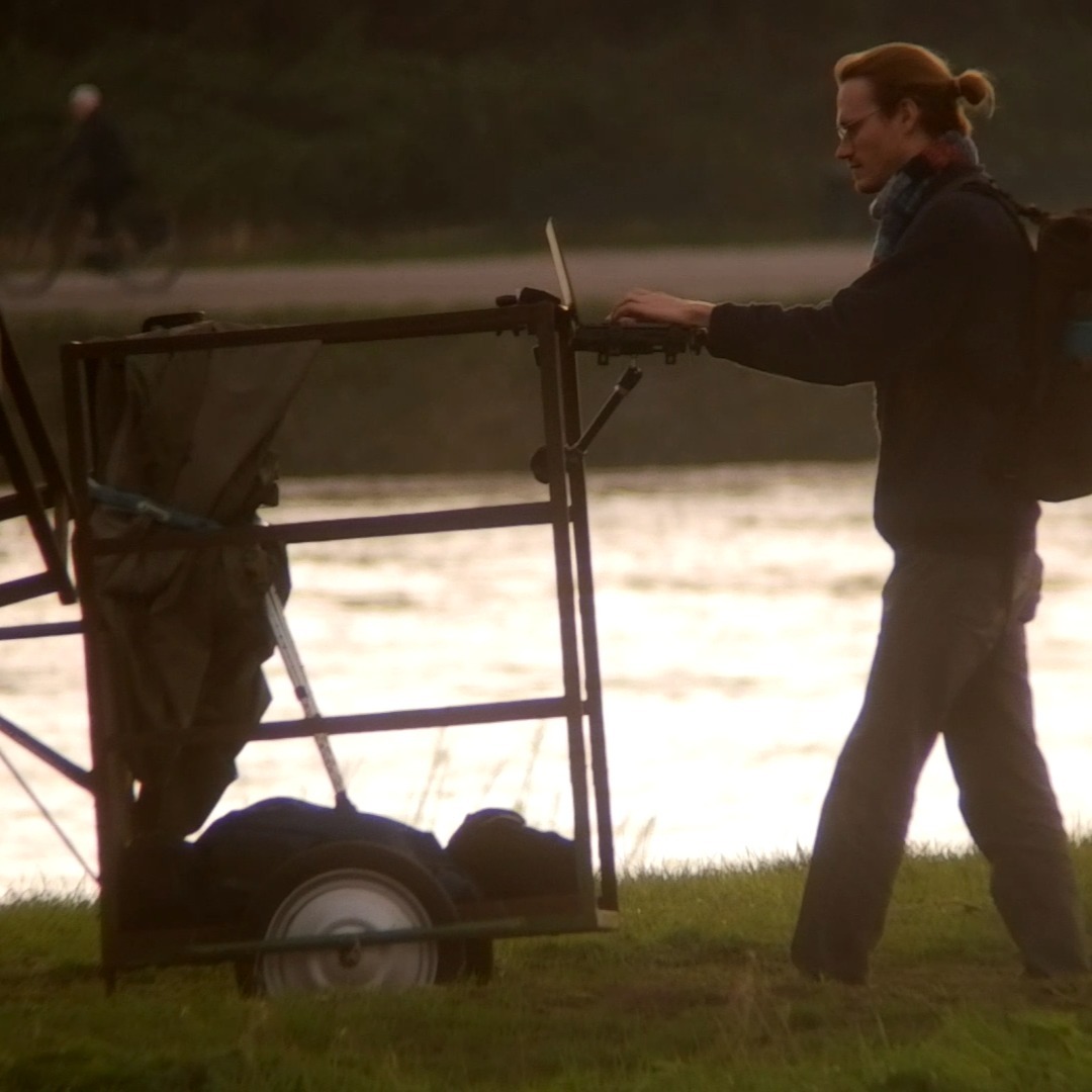 Not inside any movies yet, but carried on one's back, there were many to choose from, so we chose one that hadn't been on the back yet, we made up one new.