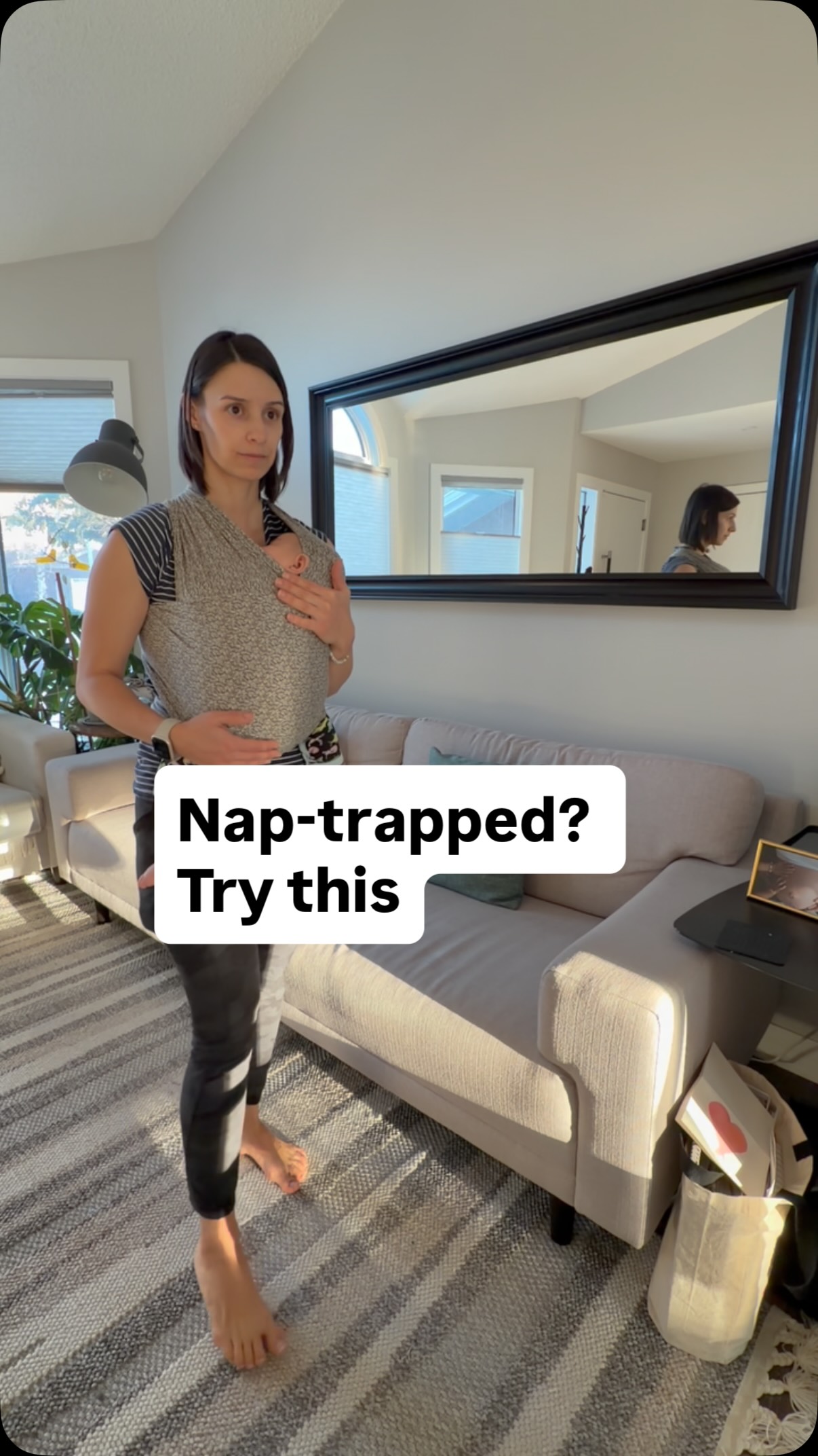 Velcro Baby on your hands?
Same here…I think I curate them because who doesn’t want baby snuggles all day long…which is why a baby wrap or carrier is a must!
Okay on to the movements you can do with baby attached to you…
Here is a quick sequence to do so you feel like you built some strength, tuned in with your pelvic floor and stretched your sore, tired body
❤️ Ball Squeeze
🧡 Hip Abduction with a band
💛 Seated Figure-4 stretch
💚 Seated open book stretch
💙 Roll out foot on a firm ball
Repeat if you can!
That’s it…done in 5 min! Now you can get back to your day or relax and enjoy those baby snuggles 🥰
#postpartumfitness #workoutwithbaby
#babywearing #postpartumexercise
#newmomlife