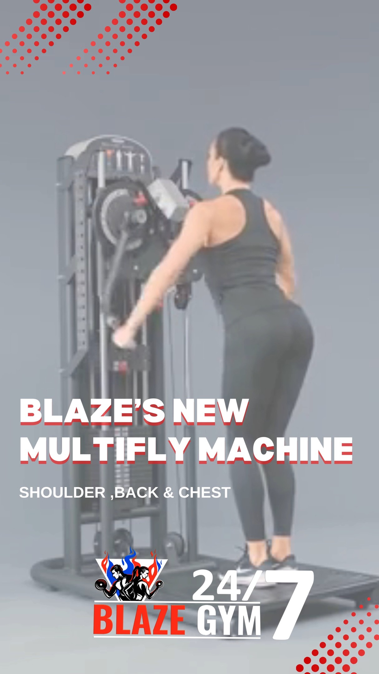 It's called a multifly for a reason 😁
Check out all the variations for our new mutlifly machine. Coming Soon!!!
✅Shoulder
✅Back
✅Chest