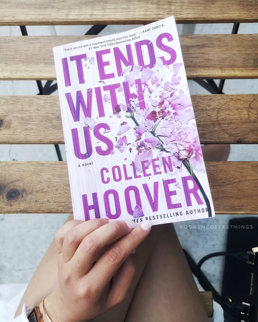 This was my first Colleen Hoover read: It Ends With Us. πππππ
This wasn't just a story that I read. It was a reflective narration. The whole time I kept seeing and feeling slivers of the author's real life. My heart broke at the inkling that the author wasn't just conjuring a story. It wasn't until I read the Author's Note that I realized she drew from her own experience to write this book. And perhaps that's why it hurt so much knowing that it wasn't just a story for so many people.Β
By no means does it encompass what every abusive relationship has but it's one of many. And it shows one of the many reasons why the cycle is painstakingly difficult to break.Β
What I realized was that love manifests in so many different ways, and for some subset of people that includes violence. And that in light of that there are certain types of people who should not fall in love. When I thought of that I started to feel sad for those people too.Β
We don't deserve to love others if by loving them we are hurting them. Loving others must be a privilege that not everyone may enjoy.Β
This book was absolutely bittersweet. I appreciated the author for sharing the story. Highly recommended.Β
#ItEndsWithUs #ColleenHoover