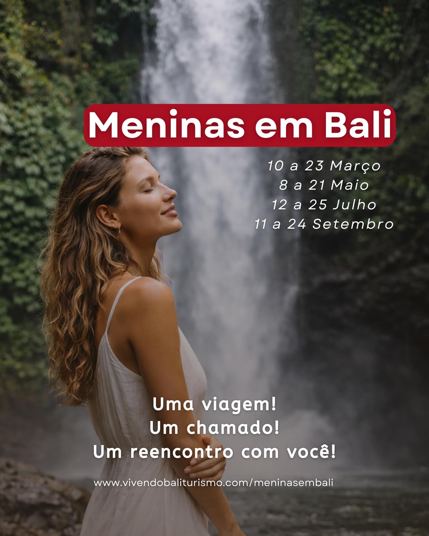 đș MENINAS EM BALI đș
Uma viagem. Um chamado. Um reencontro com vocĂȘ.
Imagine-se em BaliâŠ
O vento no cabelo, o som do oceano, os pés na terra sagrada.
Longe das cobranças, dos papéis, das expectativas.
Perto de quem vocĂȘ realmente Ă©.
Meninas em Bali Ă© uma experiĂȘncia criada exclusivamente para mulheres que sentem que estĂĄ na hora de viver algo sĂł delas.
Um grupo seguro, acolhedor e poderoso â onde cada mulher chega como Ă© e volta diferente.
âš Paisagens que silenciam a mente
⚠Momentos de conexão, leveza e presença
âš Amizades que nascem com verdade
âš Rituais, praias, natureza e liberdade
NĂŁo Ă© turismo comum.
Ă travessia.
Ă expansĂŁo.
Ă se permitir.
Se algo em vocĂȘ sente esse chamadoâŠ
Talvez Bali esteja te esperando.
đż Meninas em Bali
đ Bali, IndonĂ©sia
đ« Grupo exclusivo para mulheres
đ Vagas limitadas.
đ VocĂȘ vem?
#baliparabrasileiros #VivendoBali #OQueFazerEmBali #viagemparabali #brazucasembali