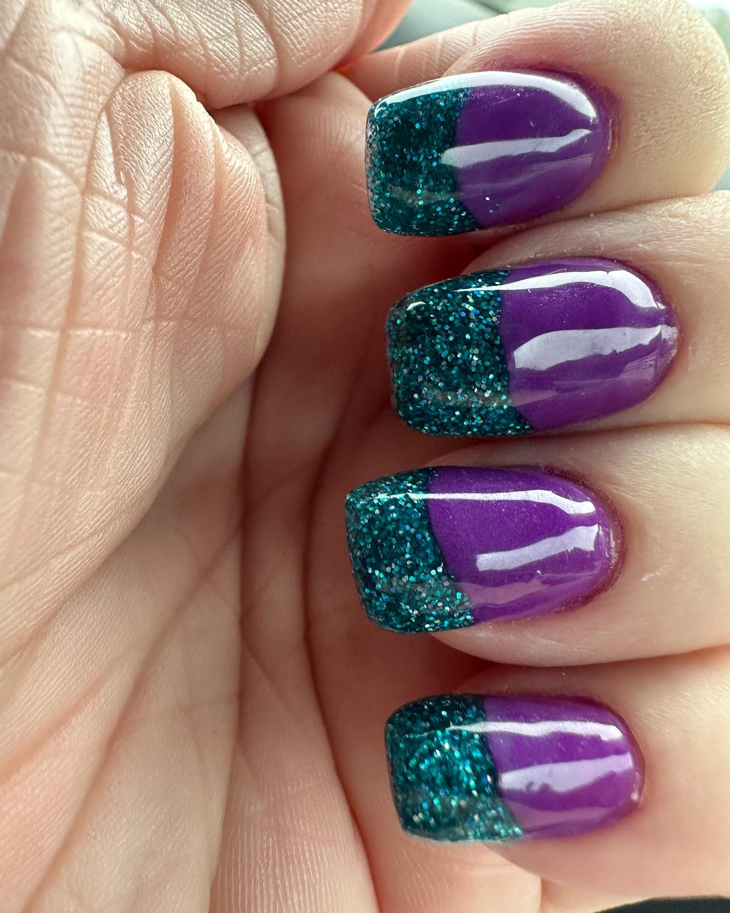 My little mermaid inspired nails #ithinkicandothat