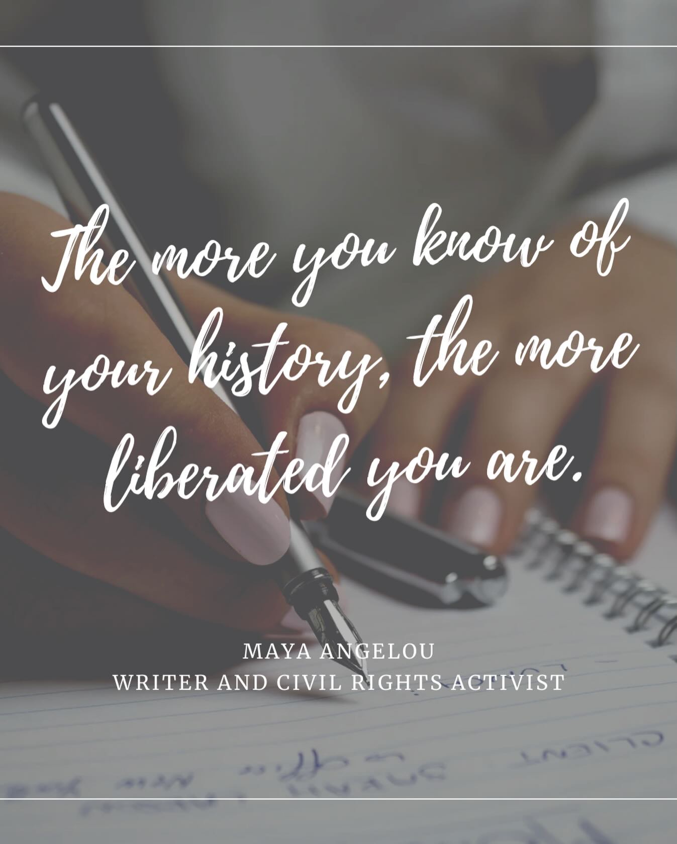 “The more you know of your history, the more liberated you are.” — Maya Angelou
Black History Month isn’t just about looking back.
It’s about remembering what lives in us.
Our stories.
Our creativity.
Our resilience.
Our brilliance - even in the seasons we went quiet.
This month, I’m honoring the history that shaped me, the work I created, and the freedom that comes from finally telling the truth out loud.
Liberation begins with knowing.
And I’m choosing to remember. ✨
#blackhistorymonth #ourstoriesmatter #blackexcellence #HonoringTheJourney #speakupla