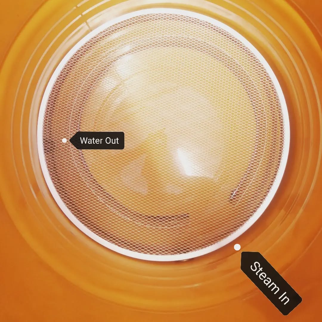 Our pasteurised substrates are automatically heated to a specific temperature and then held there for 2 hours. Data from sensors located in the core control the injection of steam.
#mushroomcultivation #steampasteurized #steam #bulksubstrate #cvg #mushroomgrowing #mushroomlovers #mushroomfarm #mushlove #fungifanatic #manure #coir #fungilove #fantasticfungi #mushroomsofinstagram #permaculture