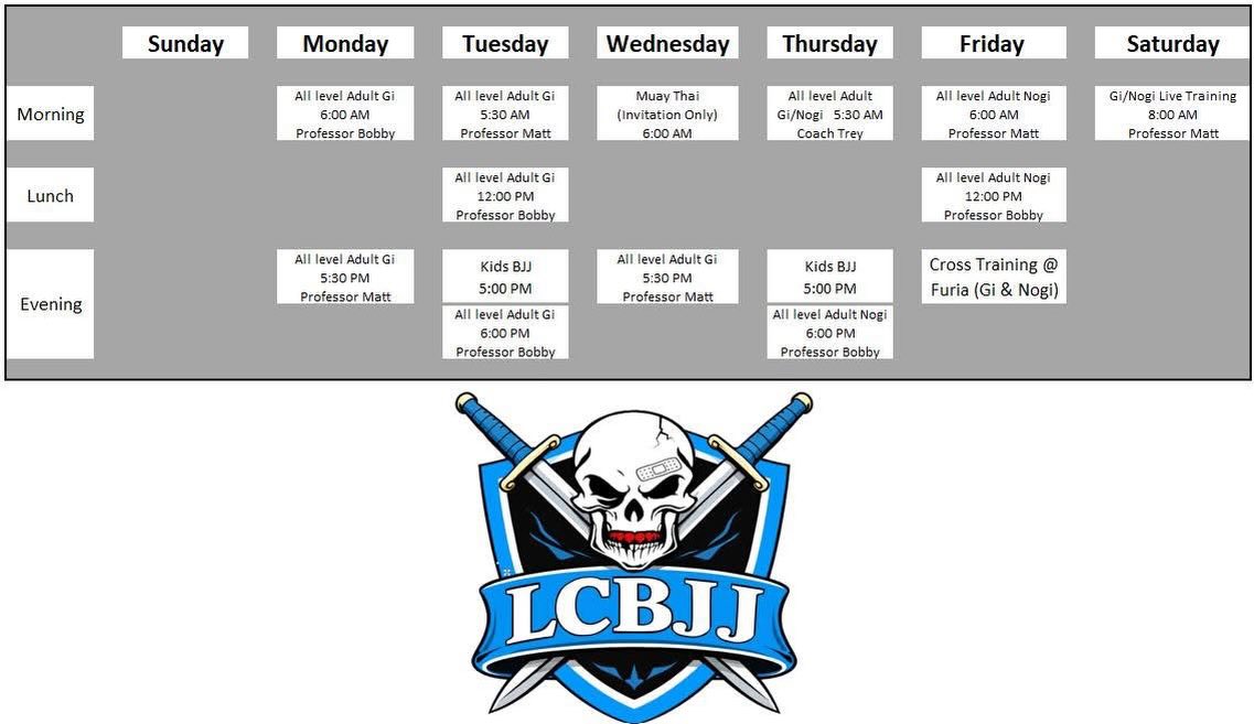 New schedule for 2026