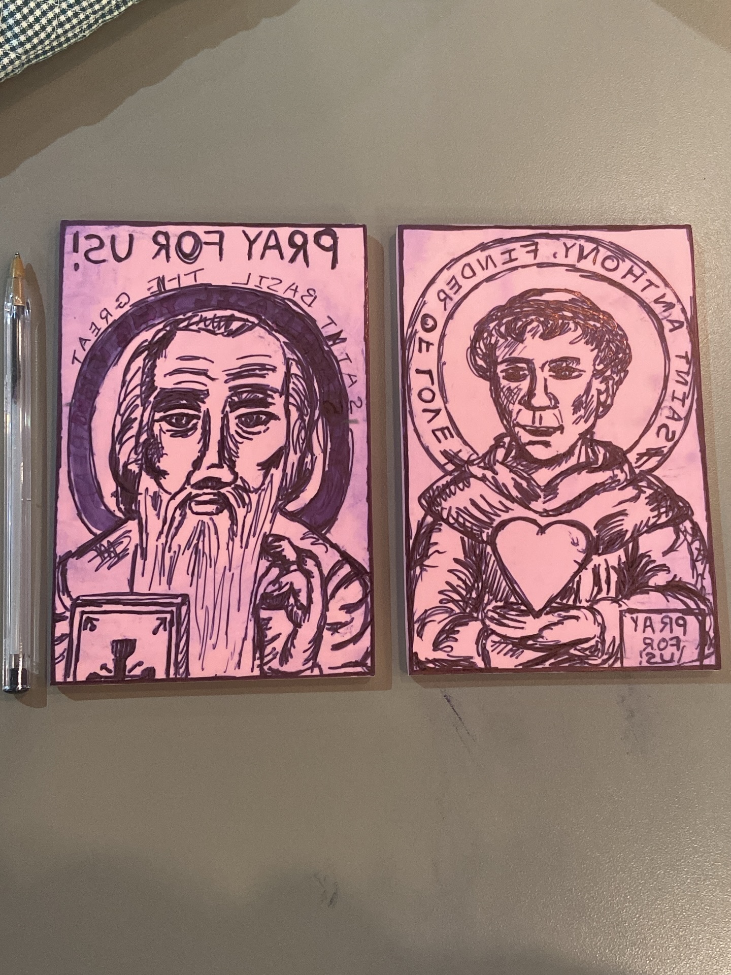 Works in progress…
#catholic #catholicart #foryoupage #linocut #peopleofprint