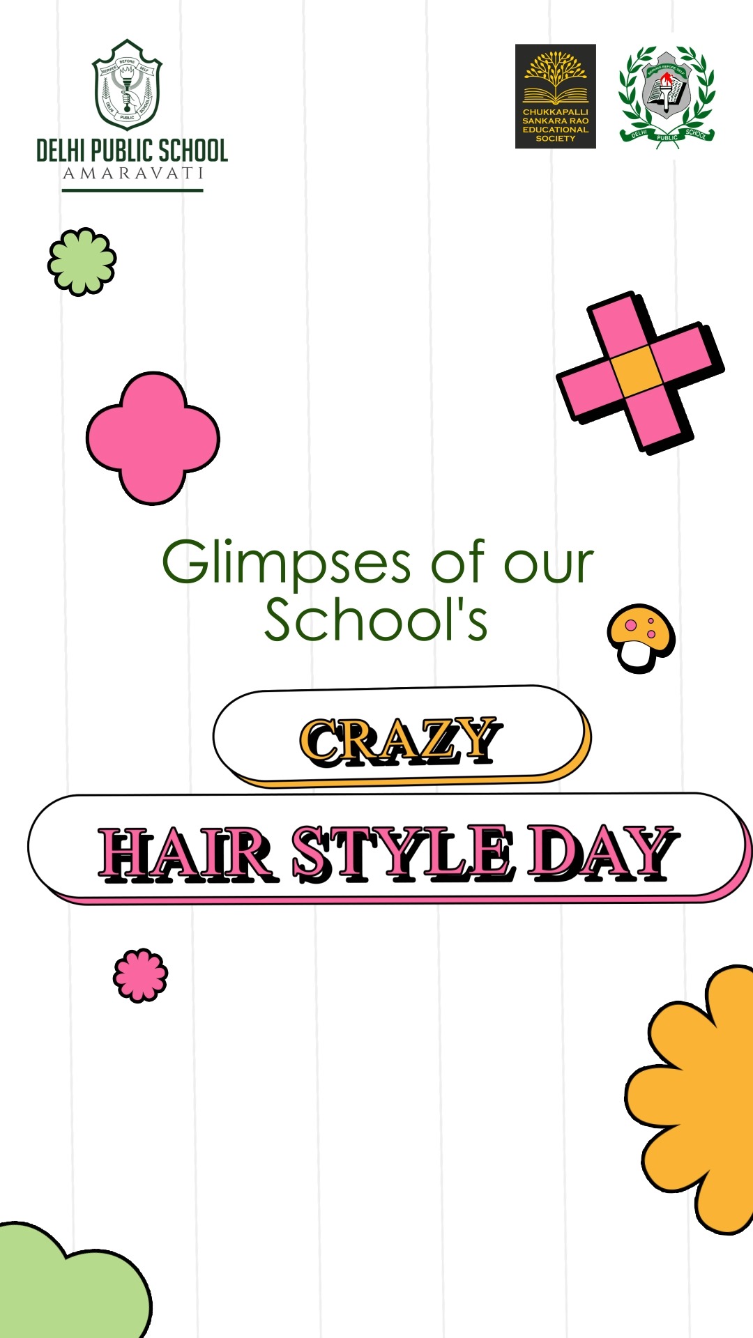 Where imagination meets laughter, every strand tells a story. Our little stars turned creativity into celebration, filling the campus with colours, giggles, and delightfully wild expressions that made the day truly unforgettable.
#schoollife #earlylearning #dpsamaravati
| kids activities, preschool events, creative learning, fun school day, student engagement, school celebrations, playful learning, pre primary activities, creativity in schools, happy classrooms, school memories, childhood moments, dps amaravati |