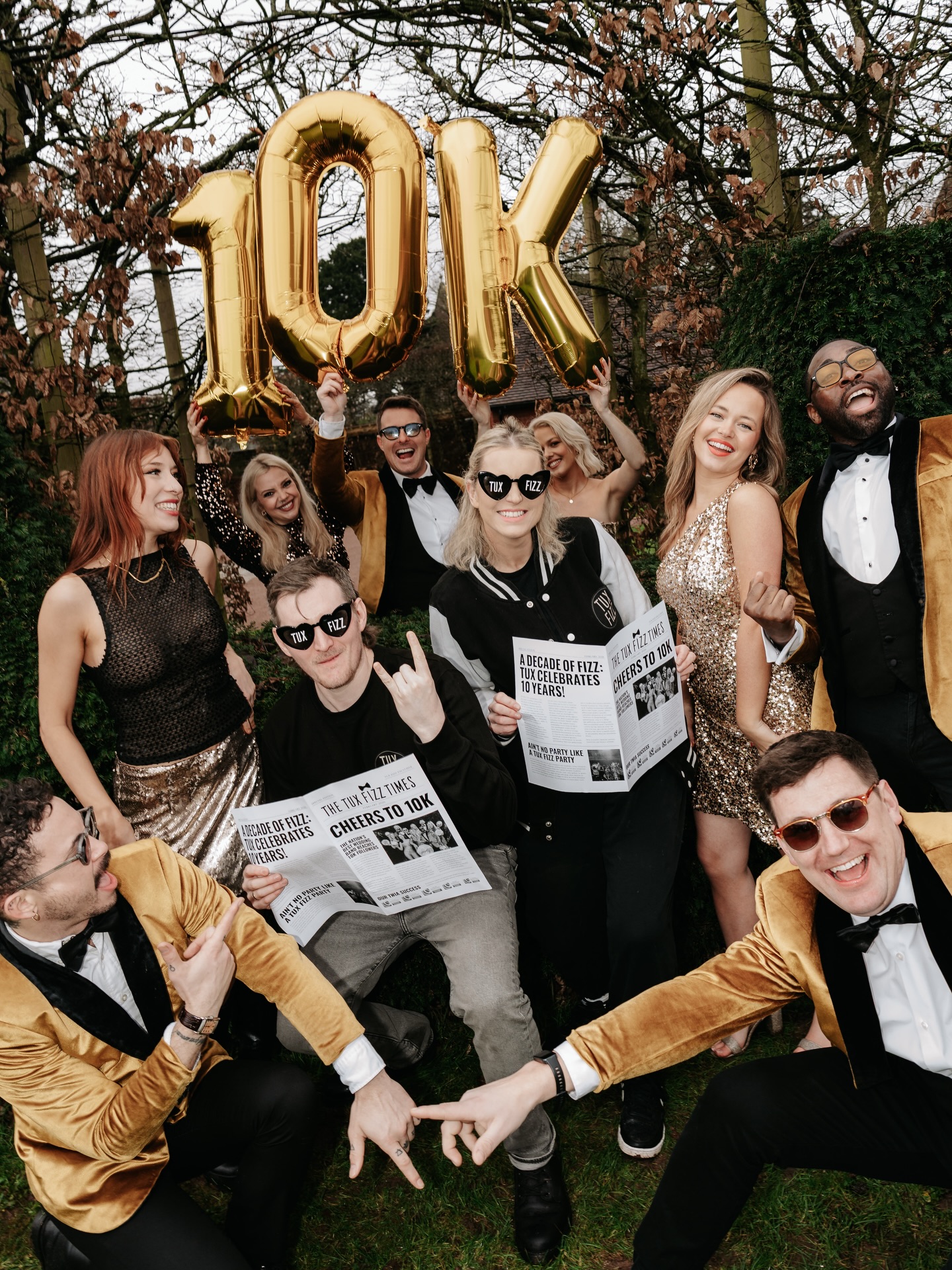 CHEERS TO 10K 🥂 & A DECADE OF TUX FIZZ 🥂
A double celebration for us in 2026 - two huge milestones unlocked ❤️ WOOOO HOOOO!!! ❤️
THE BIGGEST THANK YOU to each and every couple, friend, supplier and everyone who comes along for the ride! We’re truly blessed to have you here. 🤩
It’s going to be one helluva a year and we cannot wait to share what we get up to! 🪩🕺💃 Life’s too short got boring… so let’s make the most of every opportunity 👌
Epic shoot with @patpartridgephotography absolute legend ❤️ at the stunning @pauntley_court
#10kfollowers #10kcelebration #ukweddingband #functionband #weddingmusician