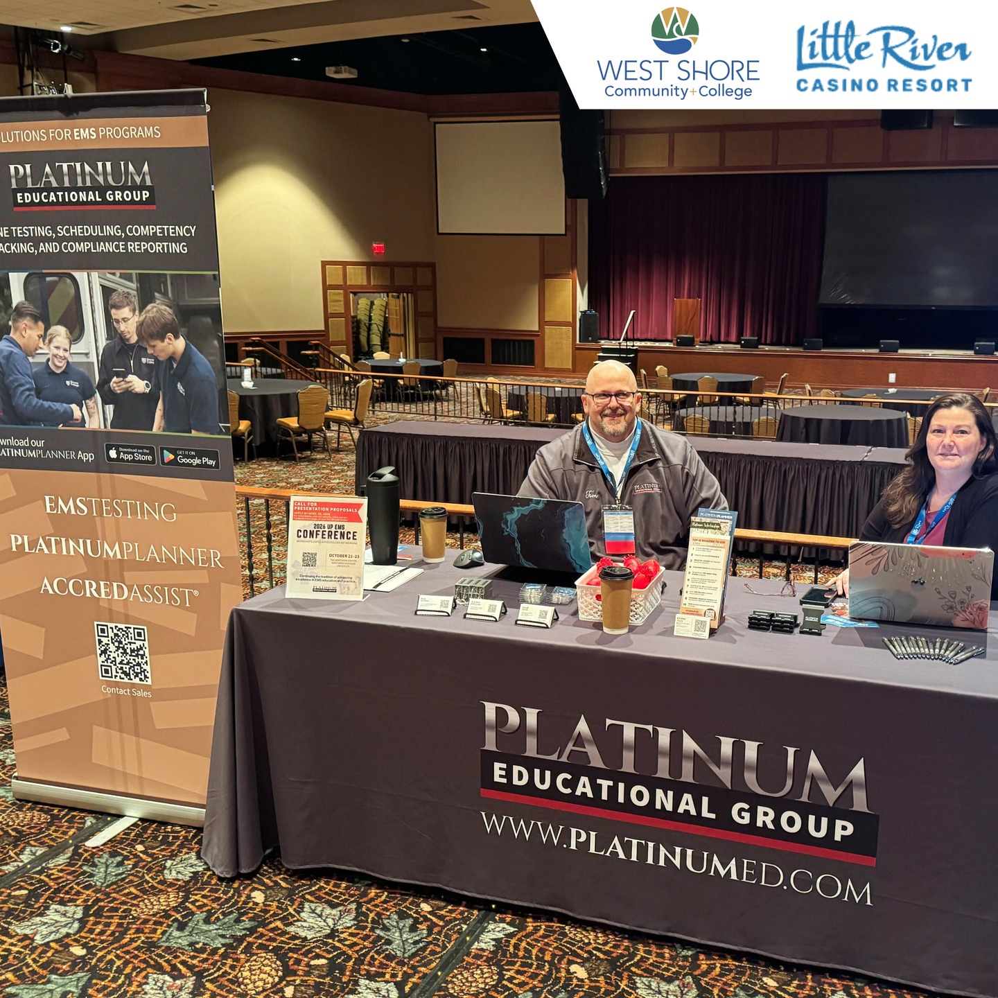 What a way to start 2026! đ Platinum Educational Group kicked things off in Manistee, MI, focused on education, with a great pre-conference session and a few amazing days connecting with EMS professionals. Huge thanks to West Shore Community College for putting on an excellent conference!